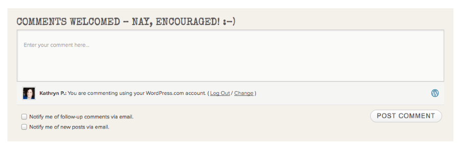 MARGARET ROSE STRINGER staying visible