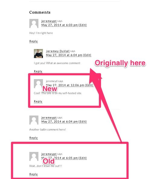Comments Self hosted
