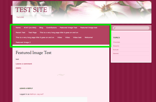 Featured Image Test Test Site