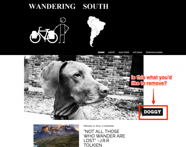 Wandering South A year or more cycling through South America