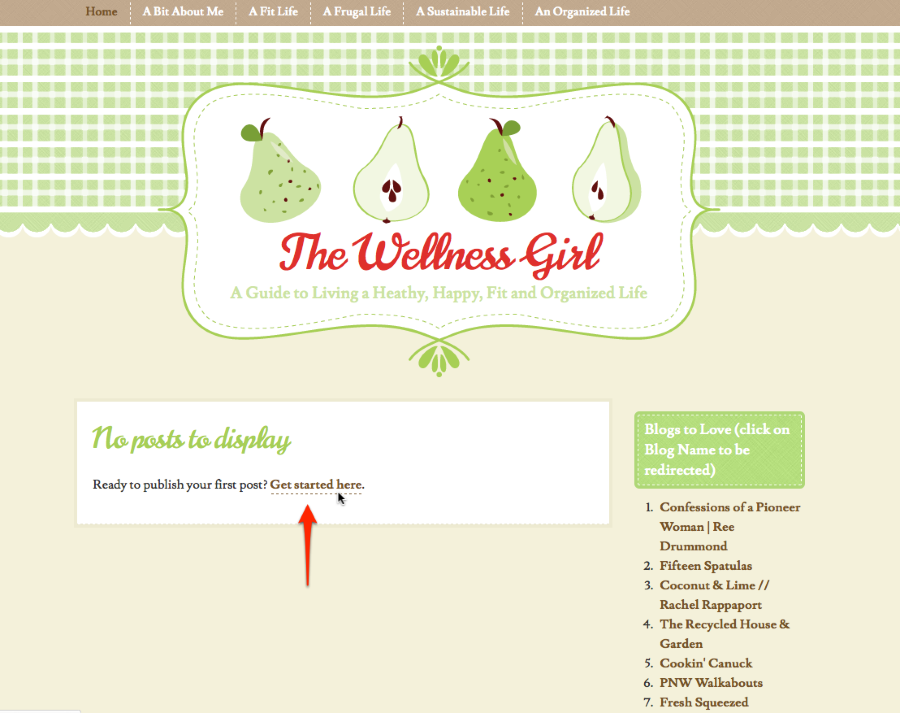 The Wellness Girl A Guide to Living a Heathy Happy Fit and Organized Life