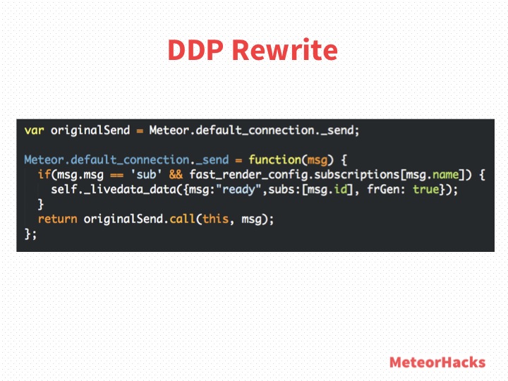 DDP Rewrite - Code